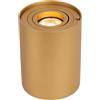 LUCIDE TUBE - Lampada da tavolo - Ø 9,6 cm - LED 3 StepDim - GU10-1x5W 2700K - Oro opaco/ottone