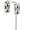 prime-line Products U 9847 Sliding Door loop Lock, 2 - 1/8 in.Barra in acciaio temprato, W/DieCast, base cromata