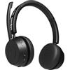 GEQUDIO GB-2 con microfono Bluetooth | Cuffie senza fili | Cancellazione del rumore passiva | Multi-dispositivi (cellulare, PC, laptop) | Standby 500h
