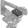 FOTGA Piastra a sgancio rapido superiore per DJI Ronin RS4/RS4 Pro Gimbal Stabilizzatore, piastra di base a sgancio rapido, compatibile anche con RS2 RSC2 RS3 Pro Arca-Swiss Camera Treppiede (RS4/RS4