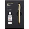 Sakura Craypas Penna a sfera Sakura Craft Lab 001S Metal Edition Gold Blass/Nichel Silver