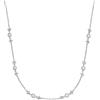 Emporio Armani Collana da donna in argento sterling con chiusura a moschettone