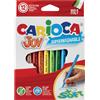 CARIOCA SCATOLA 12 PENNARELLI JOY LAVABILI COLORI ASSORTITI CARIOCA 40614