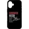 Caccia multiruolo Eurofighter Typhoon Aereo tedesco figher eurofighter typhoon Custodia per iPhone 16