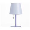 Muitomas Dream Lamp da Tavolo, Lampada LED con Base in Alluminio, Accensione a Cordino, Intensità Regolabile e Ricarica USB-C, Design Moderno, Colore Lilla