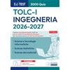 EdiTEST. Ingegneria. 3000 quiz. TOLC-I 2026-27. Con software di simulazione. Con video-lezioni