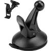 brileze Supporto per auto per Garmin GPS, ventosa di ricambio per parabrezza compatibile con Drivesmart, Nuvi, Zumo, NuLink, Dezl, Driveassist, Camper Van - Nero