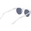 Nike Swerve P N 901 - Occhiali da Sole Polarizzati Trasparenti con Lenti Argento Specchiate