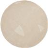 La Forma Tappeto Domm di lana beige Ø 200 cm