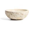 La Forma Lavabo da appoggio Orvane in marmo beige Ø 40 cm