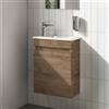 evineo ineo2 mobile con lavamani La: 46,4 cm, 1 anta, battuta variabile, BE0841WH+BE0840OP, ineo2 [Mobili da Bagno > Mobile con Lavamani]