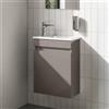 evineo ineo2 mobile con lavamani La: 46,4 cm, 1 anta, battuta variabile, BE0841WH+BE0840FM, ineo2 [Mobili da Bagno > Mobile con Lavamani]