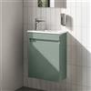 evineo ineo2 mobile con lavamani La: 46,4 cm, 1 anta, battuta variabile, BE0841WH+BE0840SM, ineo2 [Mobili da Bagno > Mobile con Lavamani]