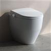 LAUFEN Cleanet Meda smart WC sospeso con Silent Flush, con sedile WC, H605110000S002, Cleanet Meda bianco [WC > Smart WC]