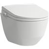 LAUFEN Cleanet Pro smart WC sospeso Lite con sedile WC, H613890000S002, Lite Cleanet Pro bianco [WC > Smart WC]