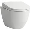 LAUFEN Cleanet Pro smart WC sospeso Comfort Lite con sedile WC, versione rialzata e lunga, H614890000S002, Comfort Lite Cleanet Pro bianco [WC > Smart WC]