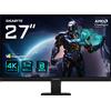 Gigabyte Monitor Led 27'' Gigabyte GS27U 4K Uhd 3840x2160 1ms classe F Nero [GS27U-EK]