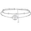 BerriBling Bracciale Donna Argento Sterling 925 con Albero della vita - Celtico - Malocchio Bracciale Energetico | Antiallergici - Regolabile |16cm+4cm|