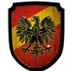 Scudo cavaliere, Aquila, Rosso