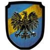 Scudo cavaliere, Aquila, Blu