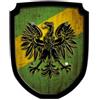 Scudo cavaliere, Aquila, Verde