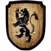 Scudo cavaliere, Leone, Naturale