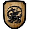 Scudo cavaliere, Drago, Naturale