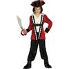 FIESTAS GUIRCA Costume da pirata per bambini dai 3 ai 4 anni