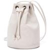 YONBEN Borsa A Secchiello Borse Con Coulisse Borsa A Mano Anti Furto Borsa A Tracolla Con Cerniera (Beige)