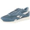 Reebok Nylon Classico, Scarpe da Ginnastica Uomo, Cerchi Blu F23 Steely Fog F23 Vintage Gesso S23 R, 42.5 EU