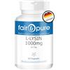 Fair & Pure® - L-Lisina 1000 mg al giorno - Vegan - Aminoacido essenziale - 90 Capsule
