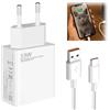 Hobeiy Caricabatterie rapido da 33 W per Xiaomi, caricatore con cavo USB C da 1 m, adattatore da 33 W per Xiaomi Redmi Note 14 Pro,15T 15 14 Poco X7 Pro F7 Ultra, disponibile per altre marche.