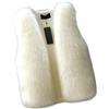 Proumhang Gilet Donna,Giubbotto senza Maniche in Pelliccia Sintetica,Imbottito Invernale,Caldo ed Elegante per Autunno Inverno,Giaccone Trapuntato a Coste Bianco L
