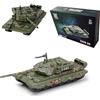 YINcrinx Type 99 Tank Building Blocks, China Tanks Military Construction Toys, Military Model Building Blocks, Military Fighting Vehicles Hobby Collectibles