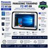 Tablet Pc Panasonic ToughPad Ricondizionato FZ-M1 MK1 CORE i5 Ram 4GB SSD 256GB Win 10 PRO 4G GPS