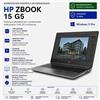 Pc Portatile Workstation Ricondizionata Hp Zbook 15 G5 i7-8850H Ram 16GB SSD 512GB Quadro P1000 WINDOWS 11 PRO