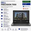 DELL PRECISION 7550 Workstation Portatile Ricondizionata i7-10750H 15.6 4k Quadro T2000 512GB Ram 32GB Windows 11 Office 2021
