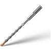 PHMNZIP SDS Plus Punte da Trapano Punte per Calcestruzzo con 4 Tagli in Metallo Duro Set di Professionale Punta Martello Perforatore per Pietra, Mattone, Granito, Metallo Trapano 8mm x 160mm