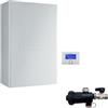 Ariston Caldaia a Condensazione per Esterno Cares Premium Ext 30 kW EU Metano/Gpl con Kit Scarico Fumi e Defangatore Omaggio ADATTATORE SDOPPIATO,
