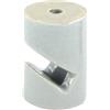VoltShine Fascetta per cavi - fascette a V in porcellana bianca, dimensioni 30 x 20 mm, ideale per organizzare e fissare cavi