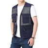 Giacca Senza Maniche Cargo Combat Utility In Rete Gilet Top Da Pesca
