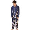 Completo Pigiama In Seta Con Maniche Lunghe Abbigliamento Da Notte