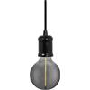 OSRAM Vintage 1906® Pendulum BOBBIN E27, nero, max. 25W (LED 15W), attacco E27, portalampada a sospensione per interni, rosone tondo, abbinabile a lampade 1906 Vintage o smart