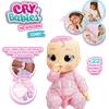Cry babies newborn coney, bambola interattiva di una vera neonata, mangia, piange e si calma e ride solo con te, grazie al braccialetto elettronico