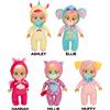 Cry babies tiny cuddles daycare, bambola soffice assortita con ciuccio, ideali per i piccoli
