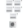 Mitsubishi CONDIZIONATORE MITSUBISHI PENTA SPLIT MFZ-KT A PAVIMENTO CONSOLE 9000+9000+9000+12000+12000 BTU INVERTER MXZ-5F102VF3 A++
