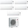 Mitsubishi CONDIZIONATORE MITSUBISHI PENTA SPLIT MSZ-BT 7000+7000+7000+7000+7000 BTU WIFI INVERTER MXZ-5F102VF3 A++