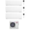 Mitsubishi CONDIZIONATORE MITSUBISHI TRIAL SPLIT MSZ-AY 12000+12000+18000 BTU WIFI INVERTER MXZ-5F102VF3 A++