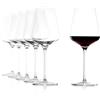 Stölzle Lausitz Bicchieri da Vino Bordeaux Quatrophil Set di 6, 645 ml - Calici di Alta Qualità Ideali per Bordeaux - Eleganti Calici in Cristallo - Lavabili in Lavastoviglie e Antiurto