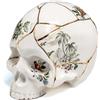 SELETTI Teschio Porcellana "Kintsugi Skull"